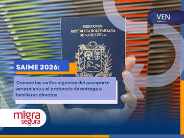 Orientación al ciudadano: costos actualizados y protocolo del pasaporte venezolano en el SAIME